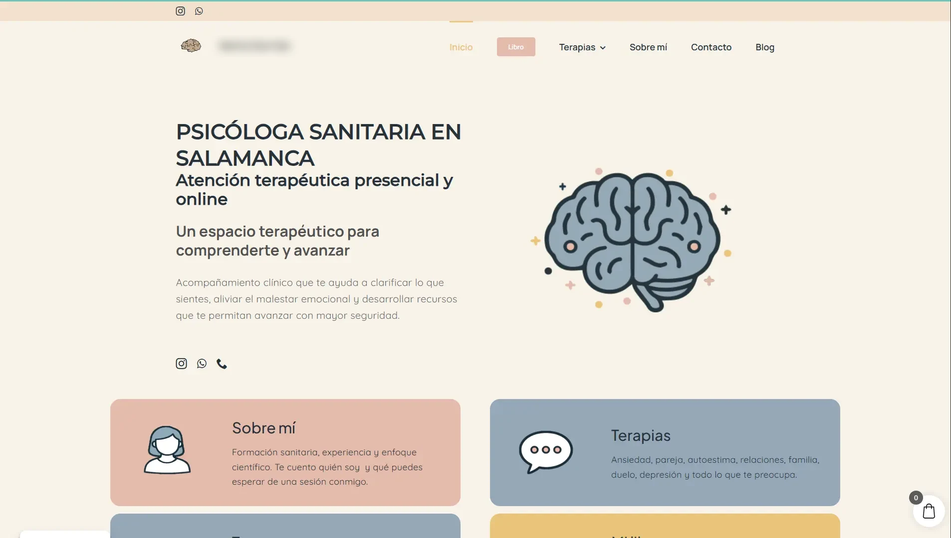Vista previa del proyecto Consulta de psicología